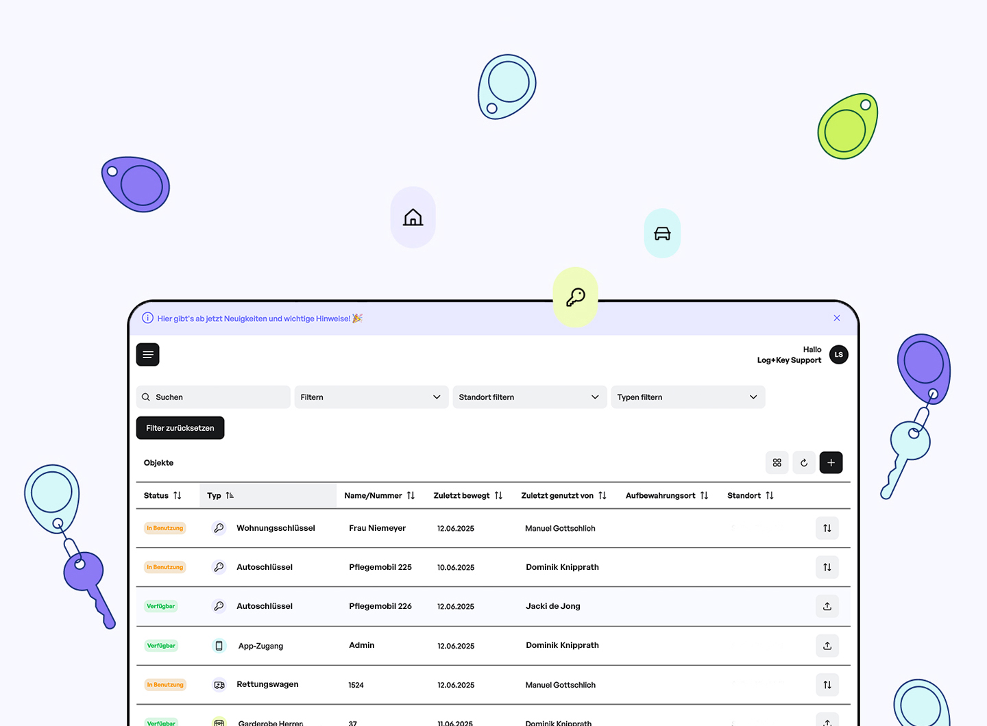 Drei Releases mit vielen kleinen Updates