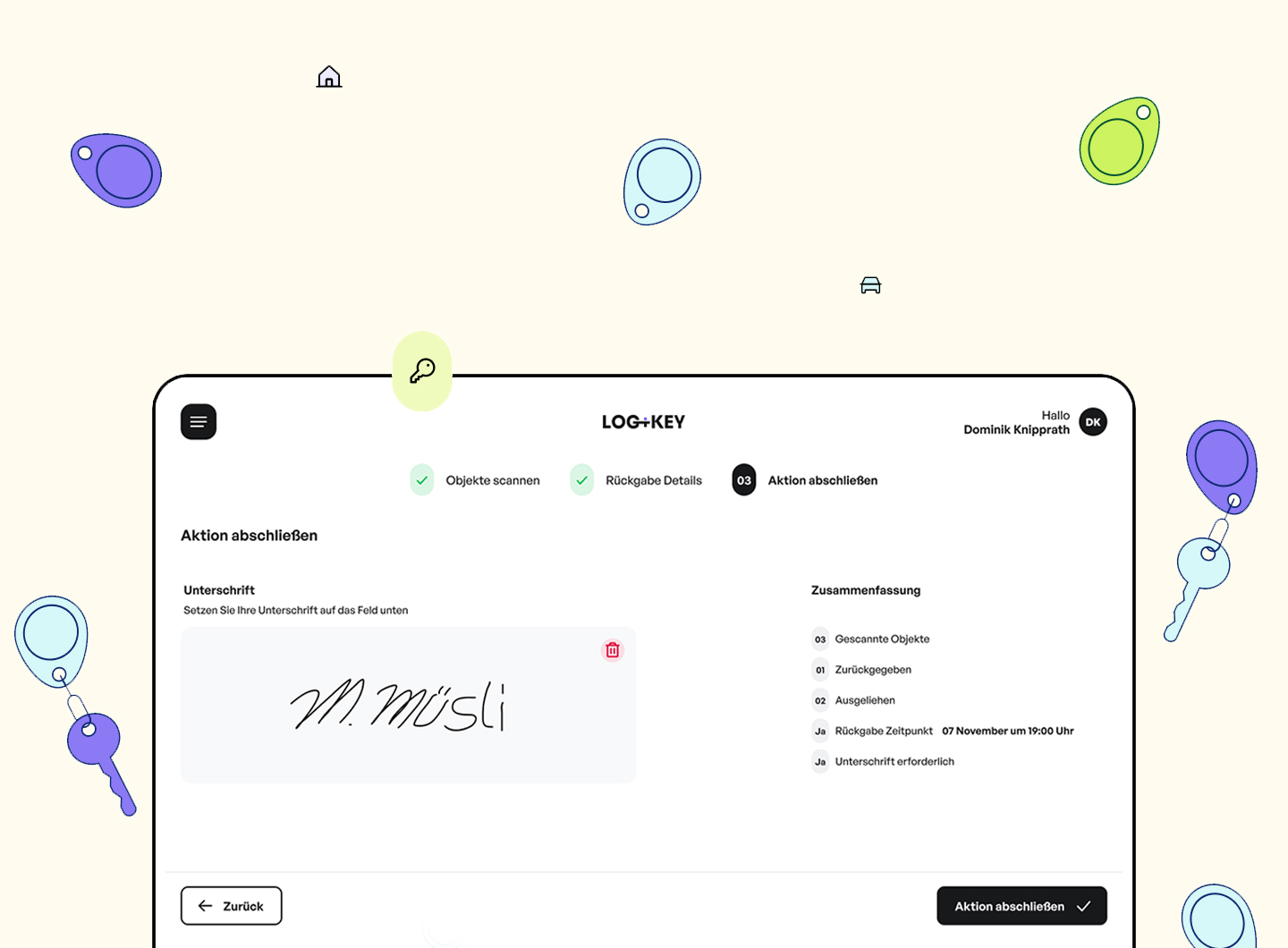 Gemeinsam entwickelt, für alle verbessert — das neue Log+Key 1.12
